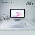 Fantech AGLE MP903 Anti-Slip Premium Rubber Desk Pad 900 x 400 x 4mm (White)