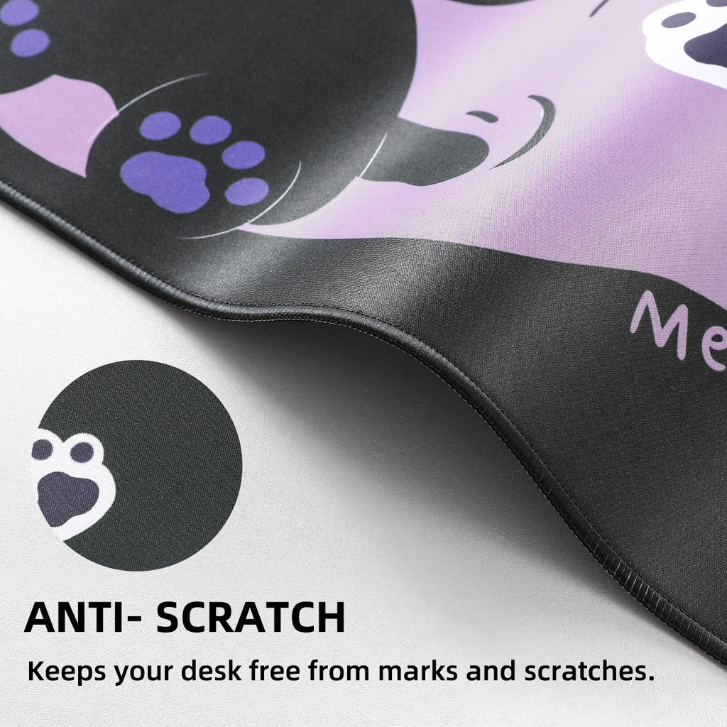 YUNZII Oversized Desk Mat 800x300x3mm (Sweet Cat)