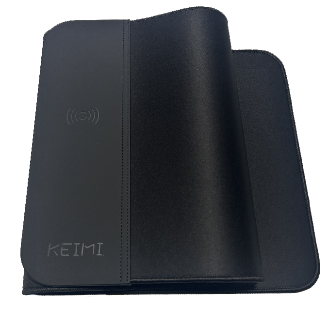 Keimi 15W Wireless Charging Extended Mouse Pad 