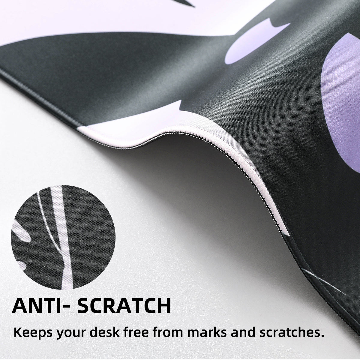 YUNZII Oversized Desk Mat 800x300x3mm (Cool Cat)