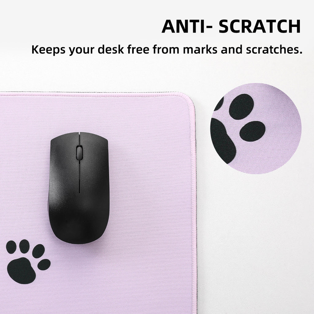YUNZII Oversized Desk Mat 800x300x3mm (Naughty Cat)