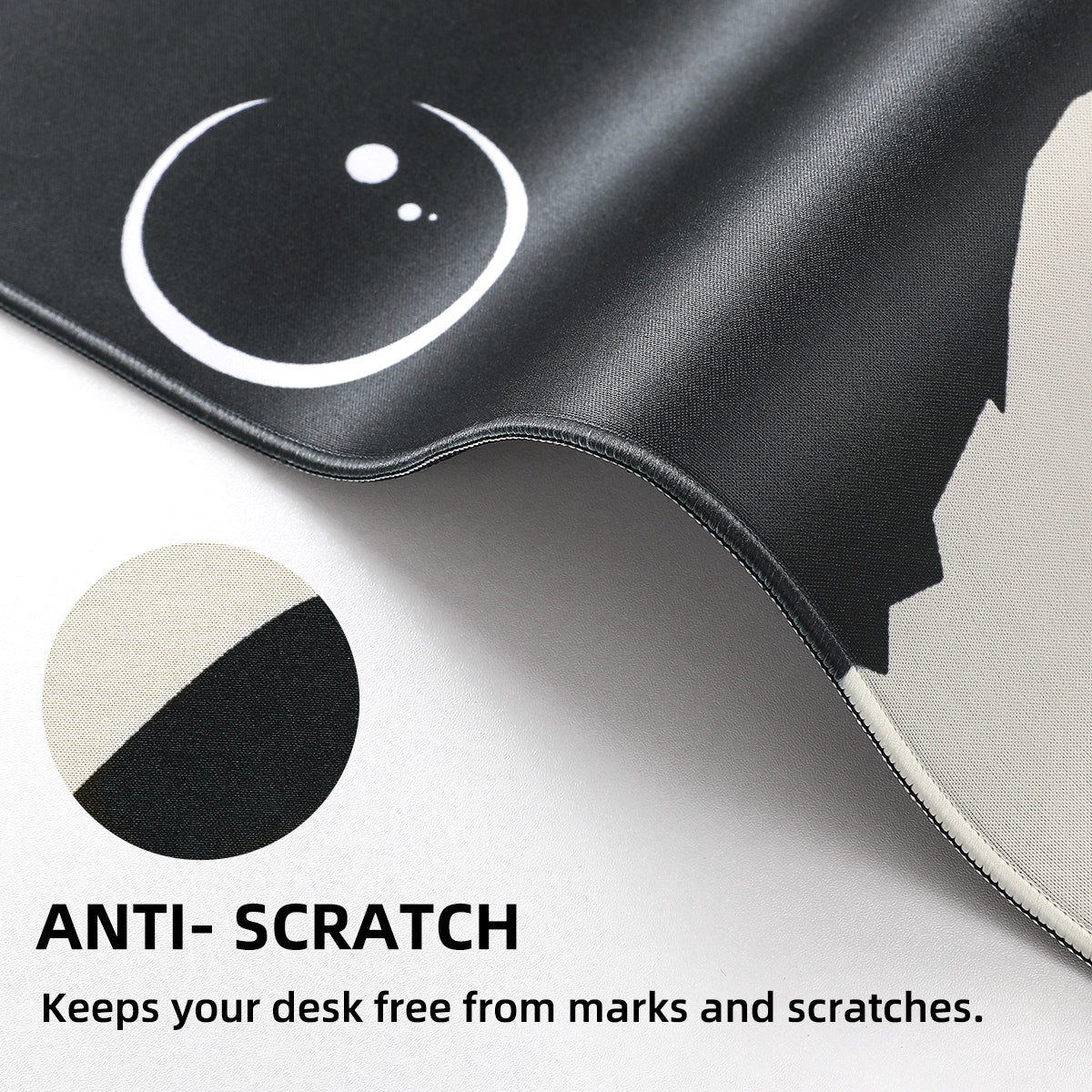 YUNZII Keynovo Desk Mat 900x400x3mm (Peeking Cat)