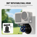 NEEWER AC013 Magnetic Camera Mount for DJI Osmo Action - Gray