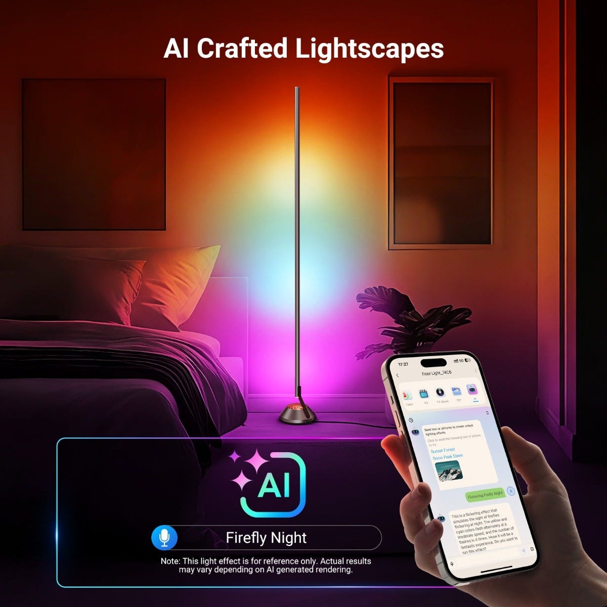 NEEWER NF01 Smart LED Floor Lamp with Voice Control