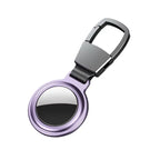 Apple AirTag 1 Pack with Magnetic Metal Cover (Purple) 