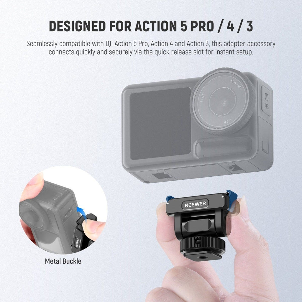 NEEWER AC012 Mount Adapter for DJI Osmo Action