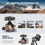 NEEWER GM32 40mm Low Profile Ball Head 