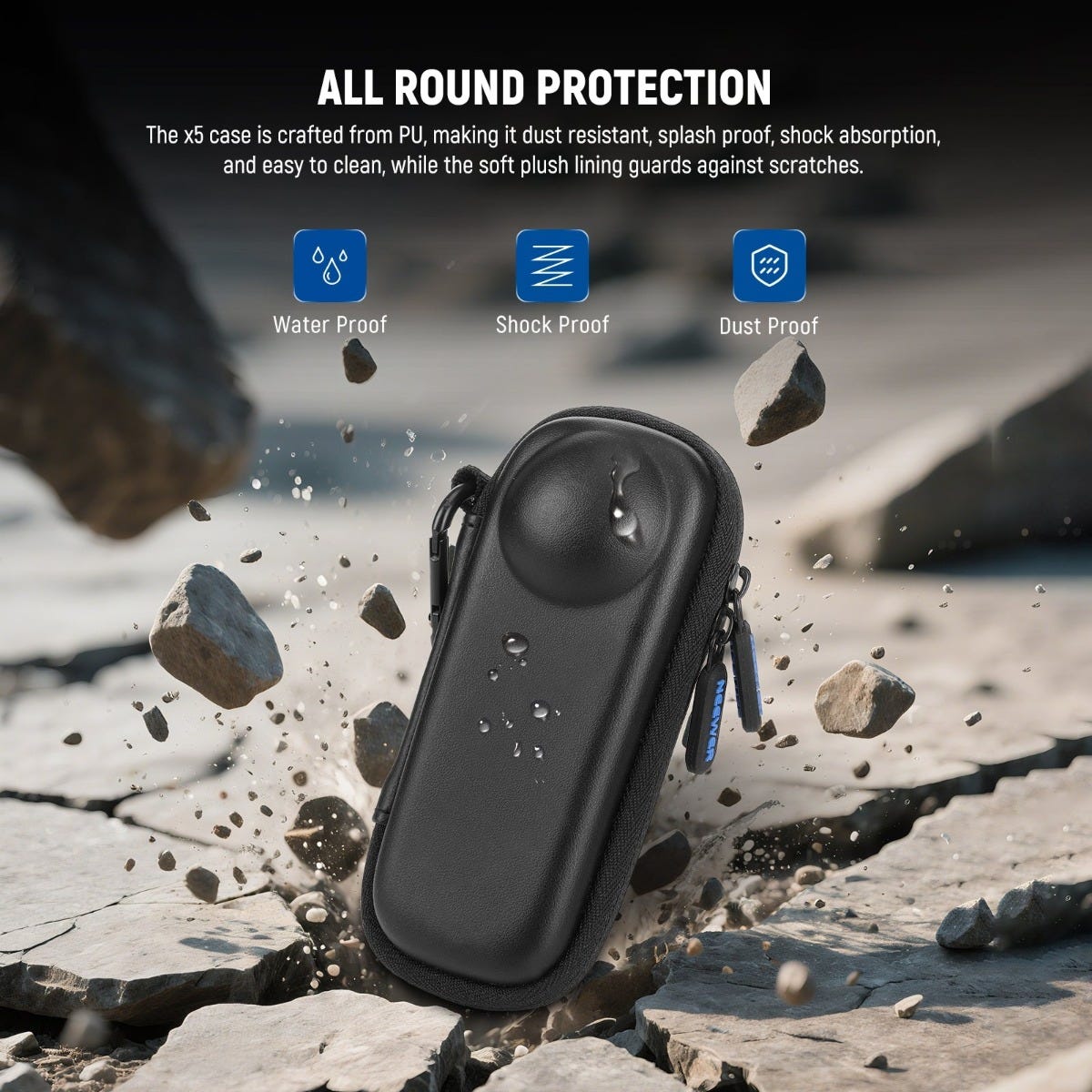 NEEWER PB032 Carrying Case for Insta360 X5
