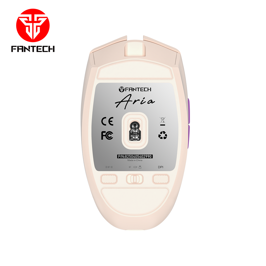 Fantech ARIA XD7 Light-Weight Wireless Gaming Mouse (Beige)