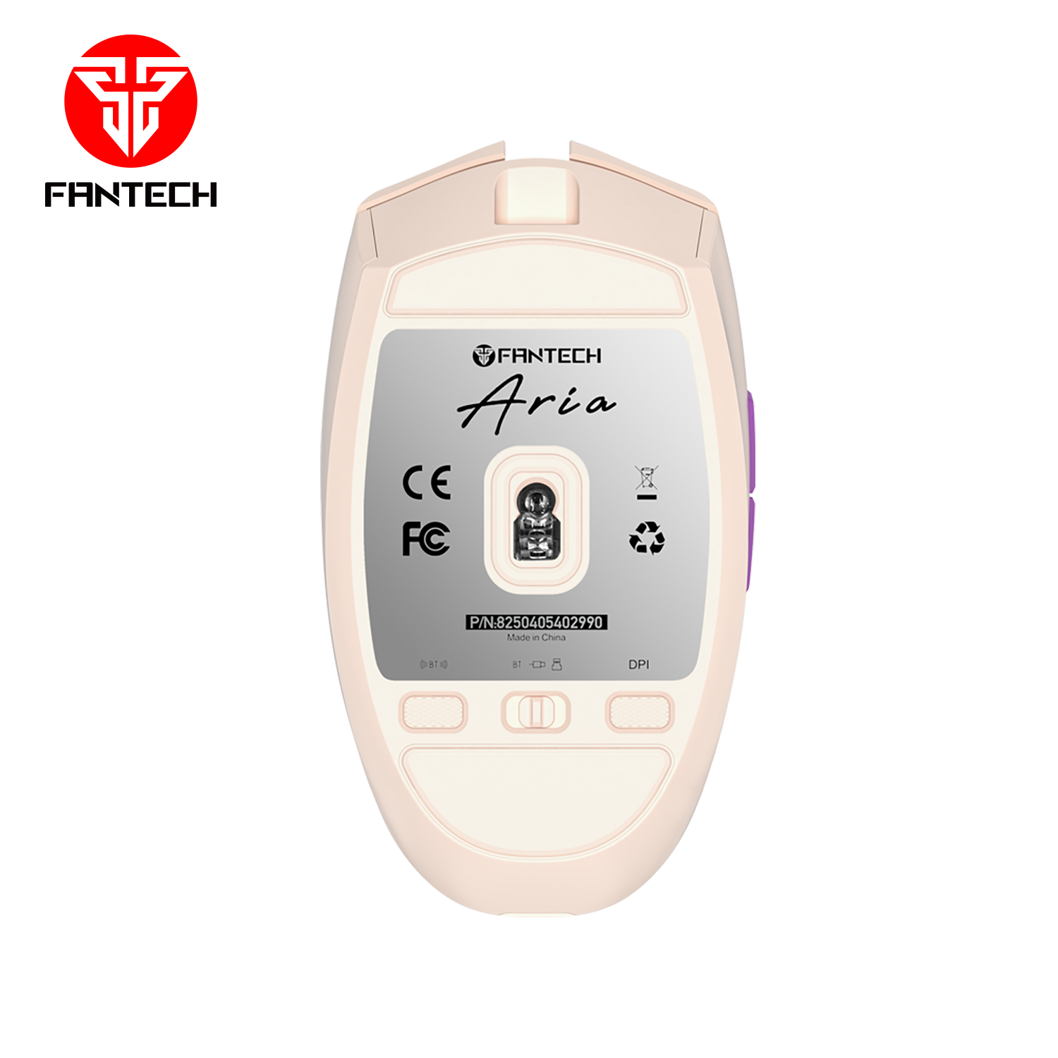 Fantech ARIA XD7 Light-Weight Wireless Gaming Mouse (Beige)