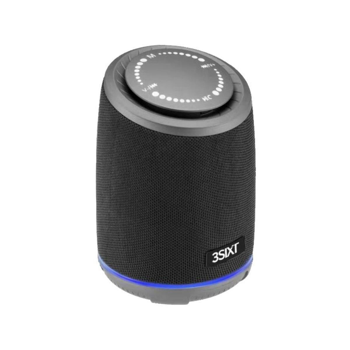 Damaged Box 3sixT Fury Speaker Wireless with LED and touch Controls (Grey)