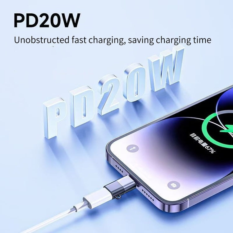 For Apple USB-C to Lightning Converting Adapter 
