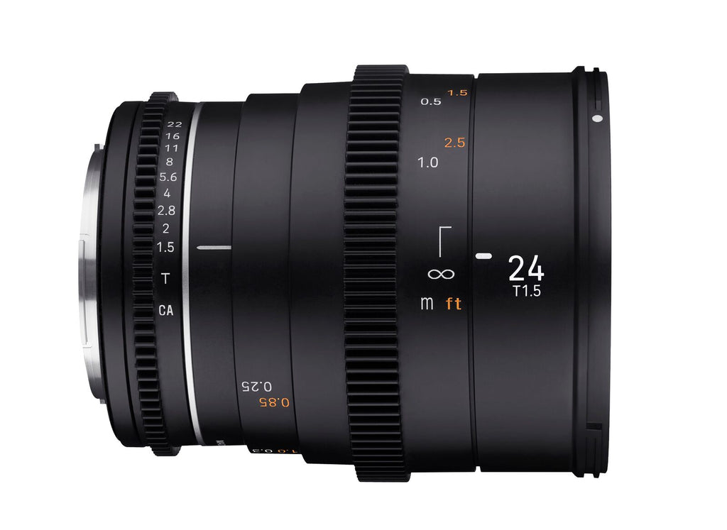 SAMYANG 24mm T/1.5 MK2 VDSLR Canon EF Full Frame