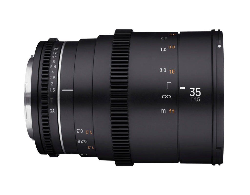 SAMYANG 35mm T/1.5 MK2 VDSLR Canon EF Full Frame