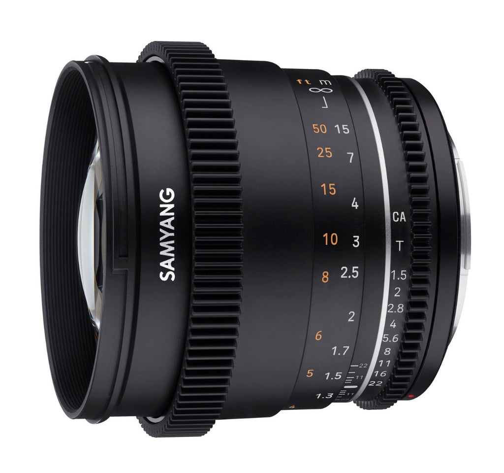 SAMYANG 85mm T/1.5 MK2 VDSLR Cine Sony FE Full Frame Lens