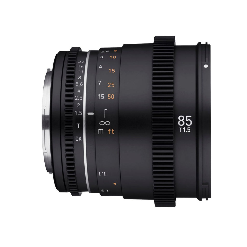 SAMYANG 85mm T/1.5 MK2 VDSLR Cine Sony FE Full Frame Lens