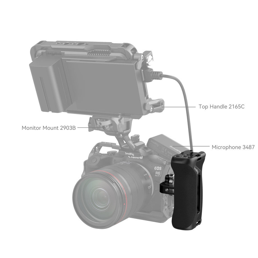 SmallRig Side Handle with 1/4"-20 Screws 4015 