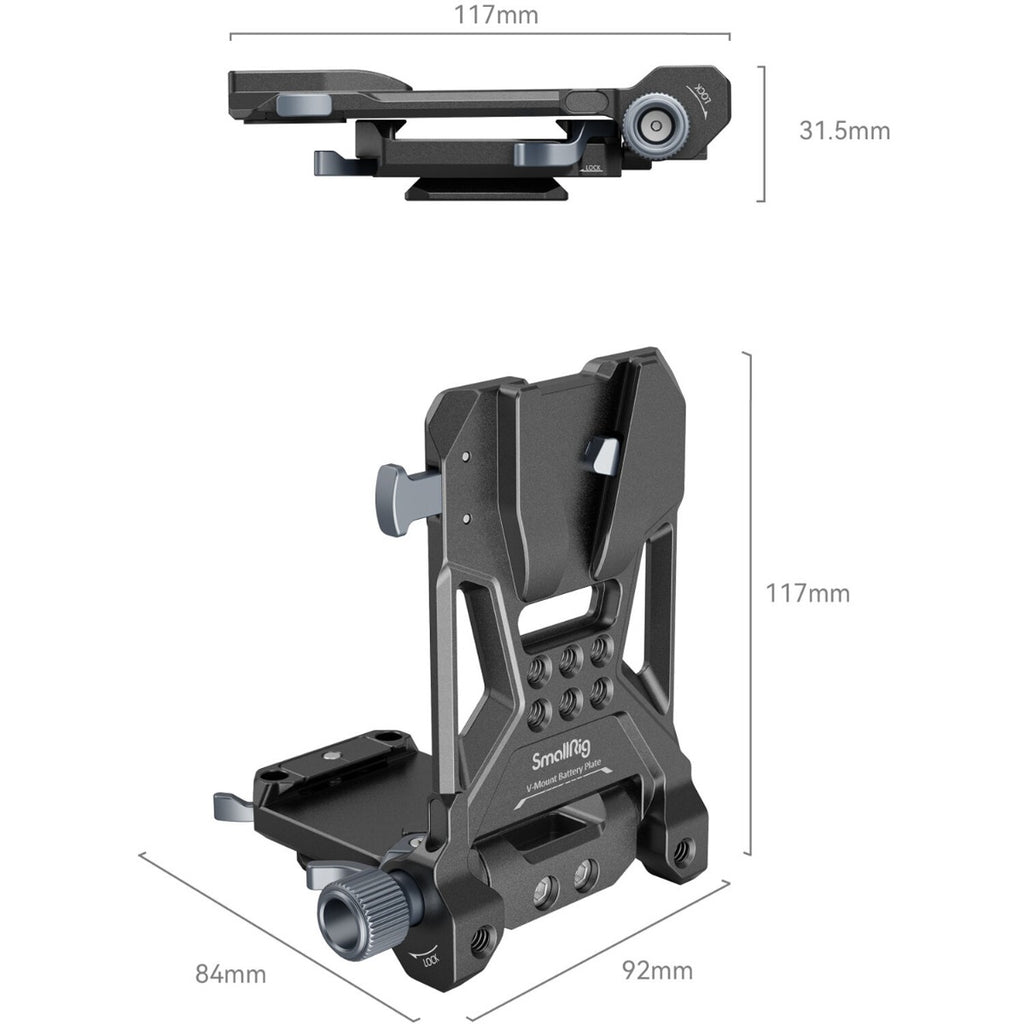 SmallRig Compact V-Mount Battery Mounting System 4064