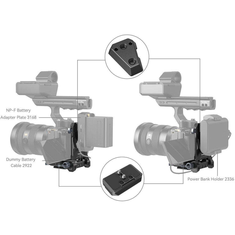 SmallRig Compact V-Mount Battery Mounting System 4064