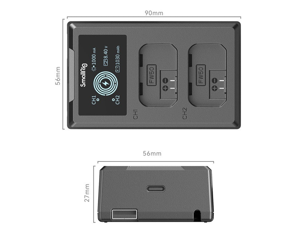 SmallRig NP-FW50 Battery Charger 