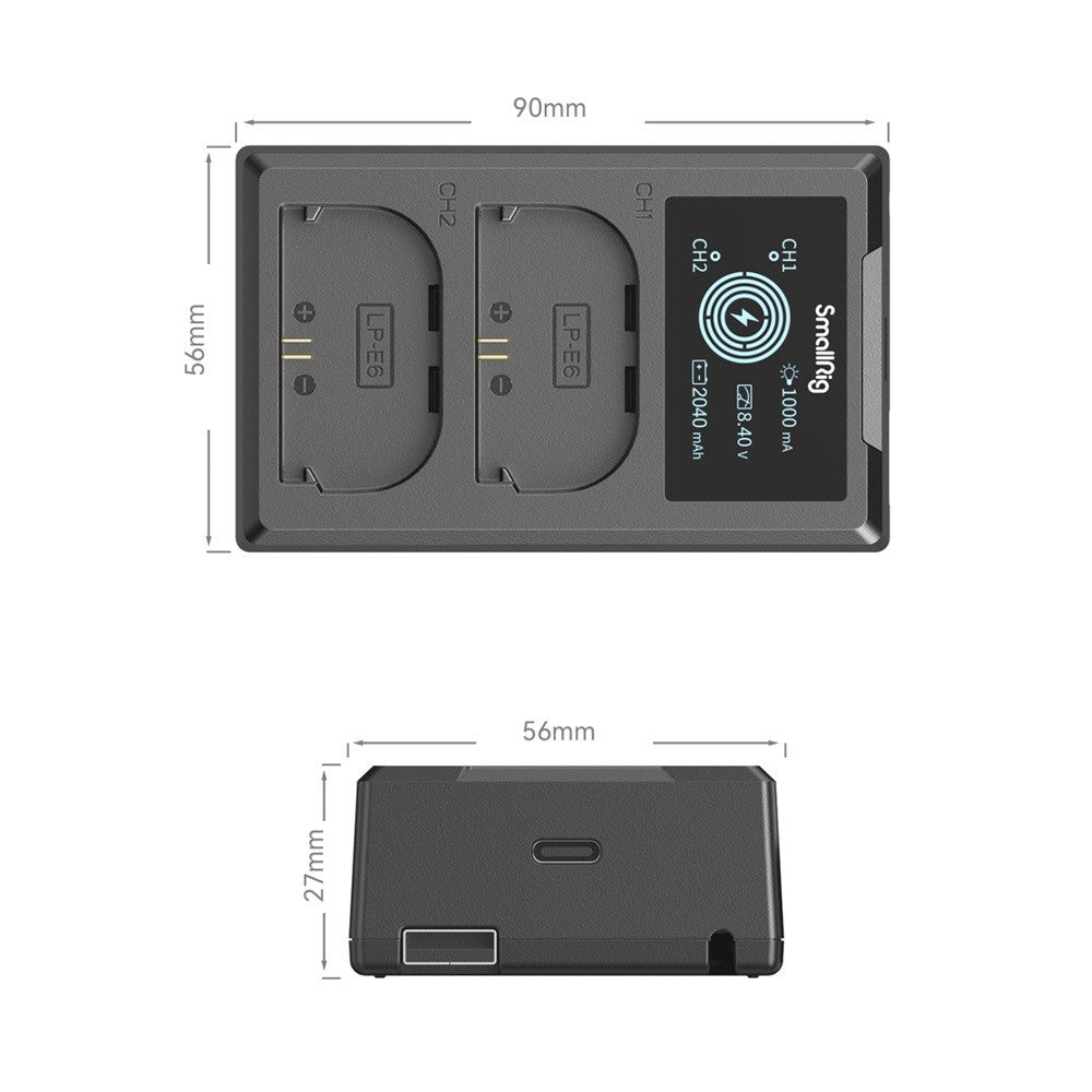 SmallRig LP-E6NH Battery Charger