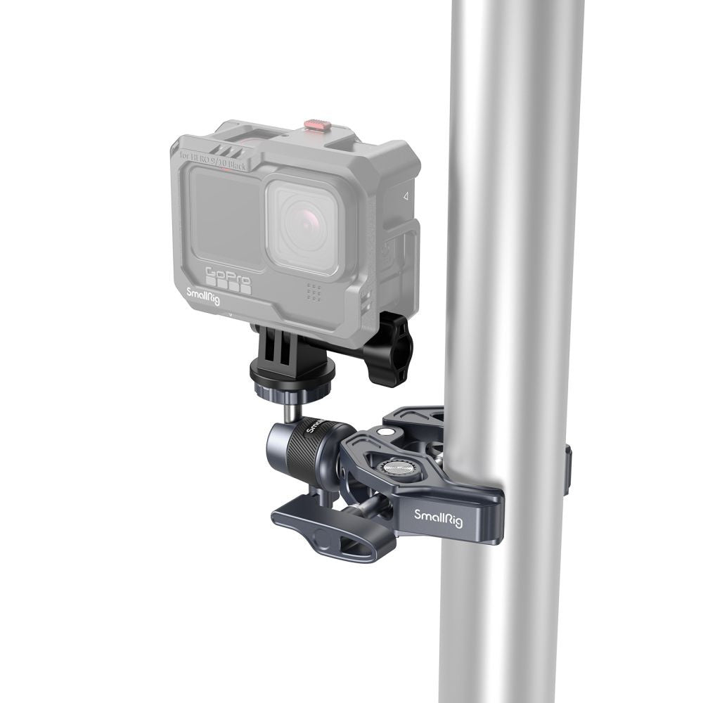 SmallRig Super Clamp with 360 Degree Ball Head Mount for Action Cameras