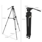 SmallRig FreeBlazer Heavy-Duty Aluminium Tripod Kit