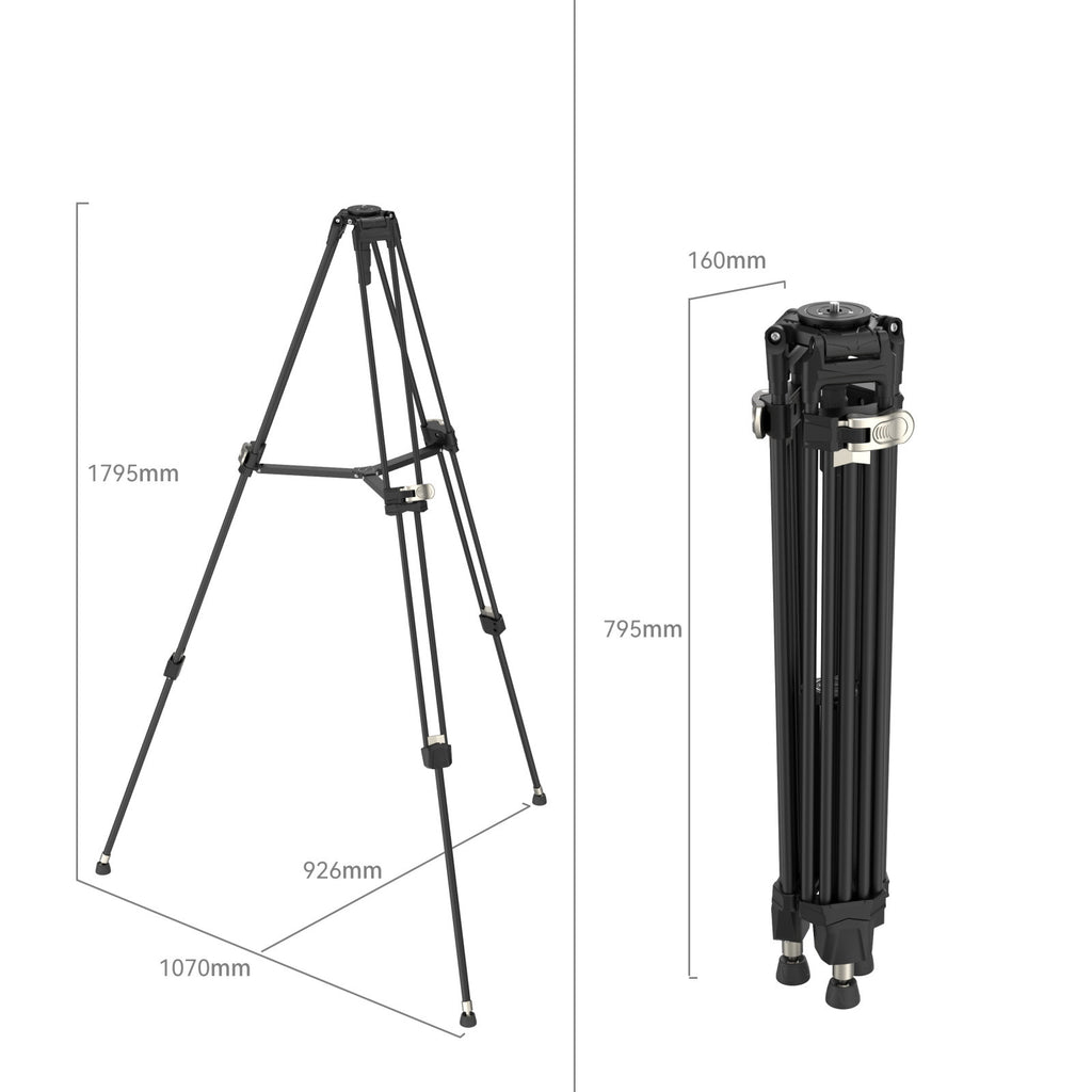SmallRig FreeBlazer Heavy-Duty Aluminium Tripod