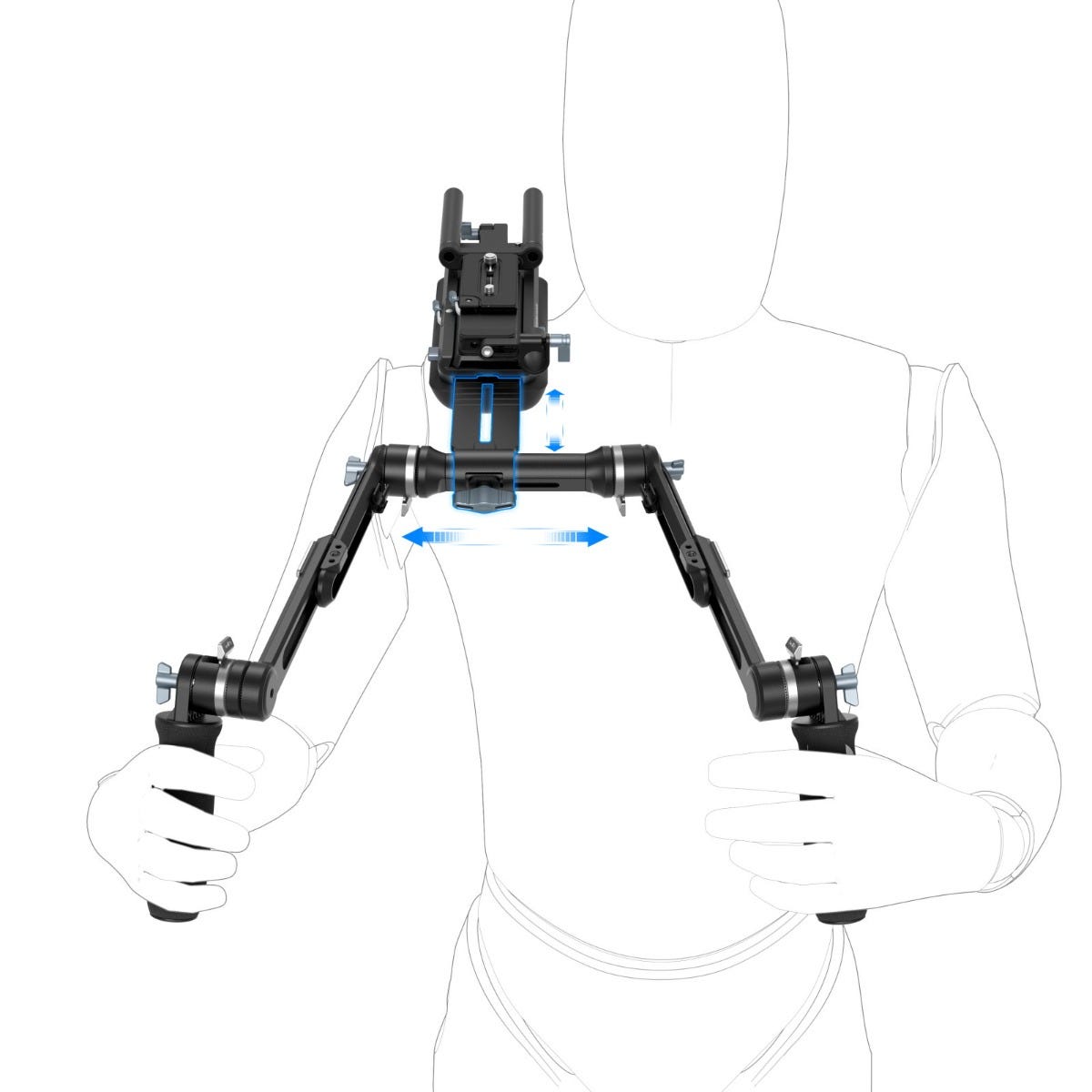 SmallRig HawkLock Shoulder Rig Kit SR007 Pro 4181B
