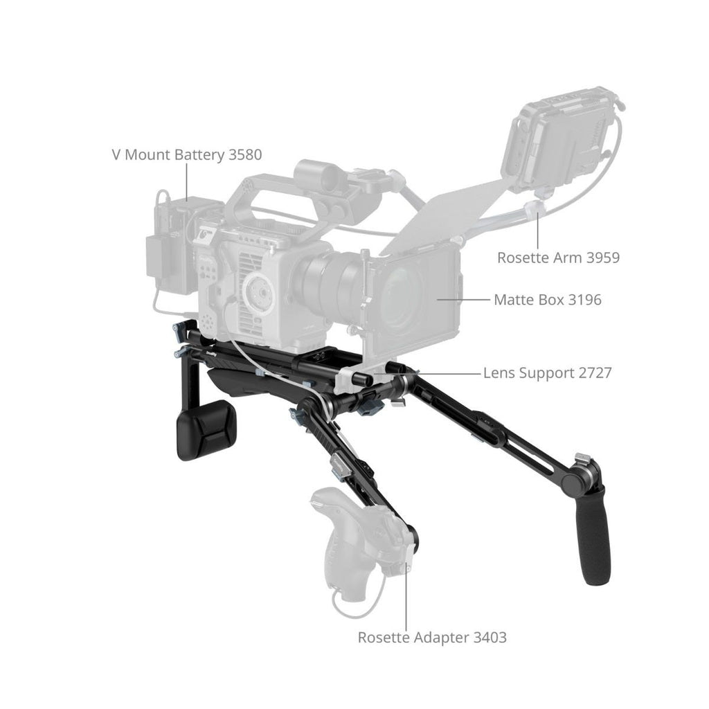 SmallRig HawkLock Shoulder Rig Kit SR007 Pro 4181B
