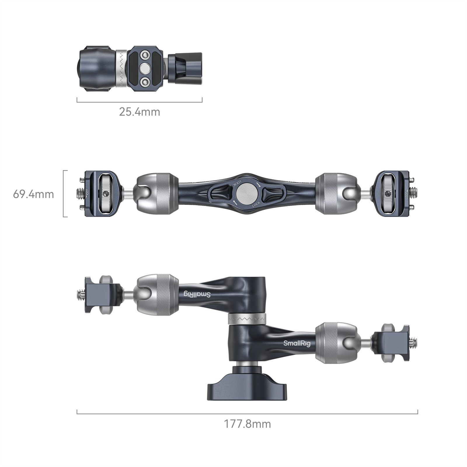 SmallRig 7inch Rosette Arm