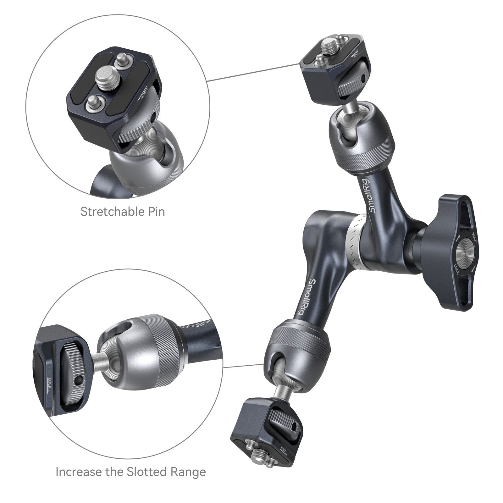 SmallRig 7inch Rosette Arm