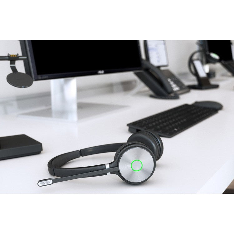 Yealink WH62 MS Stereo DECT Wireless Headset with Base Station