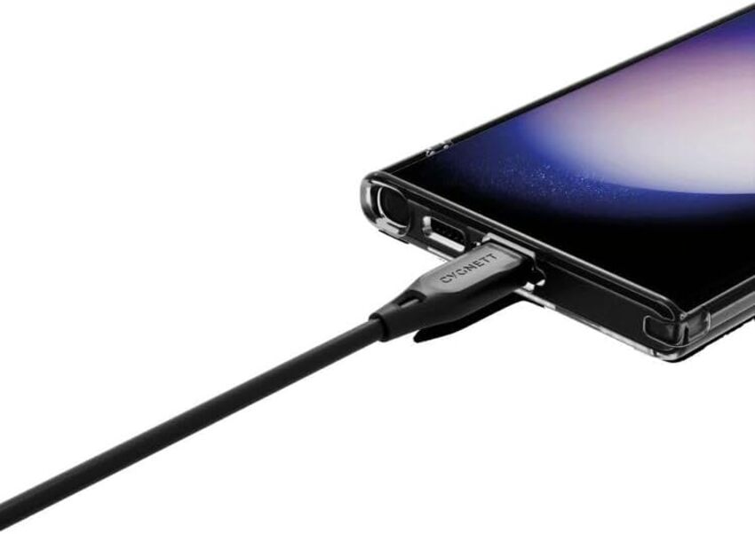 Cygnett Essentials 2m USB-C to USB-C Cable (Black) 