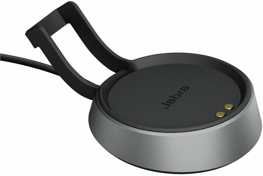 Jabra Evolve2 85 USB-C Headset Charging Stand Charges & Holds Headphones