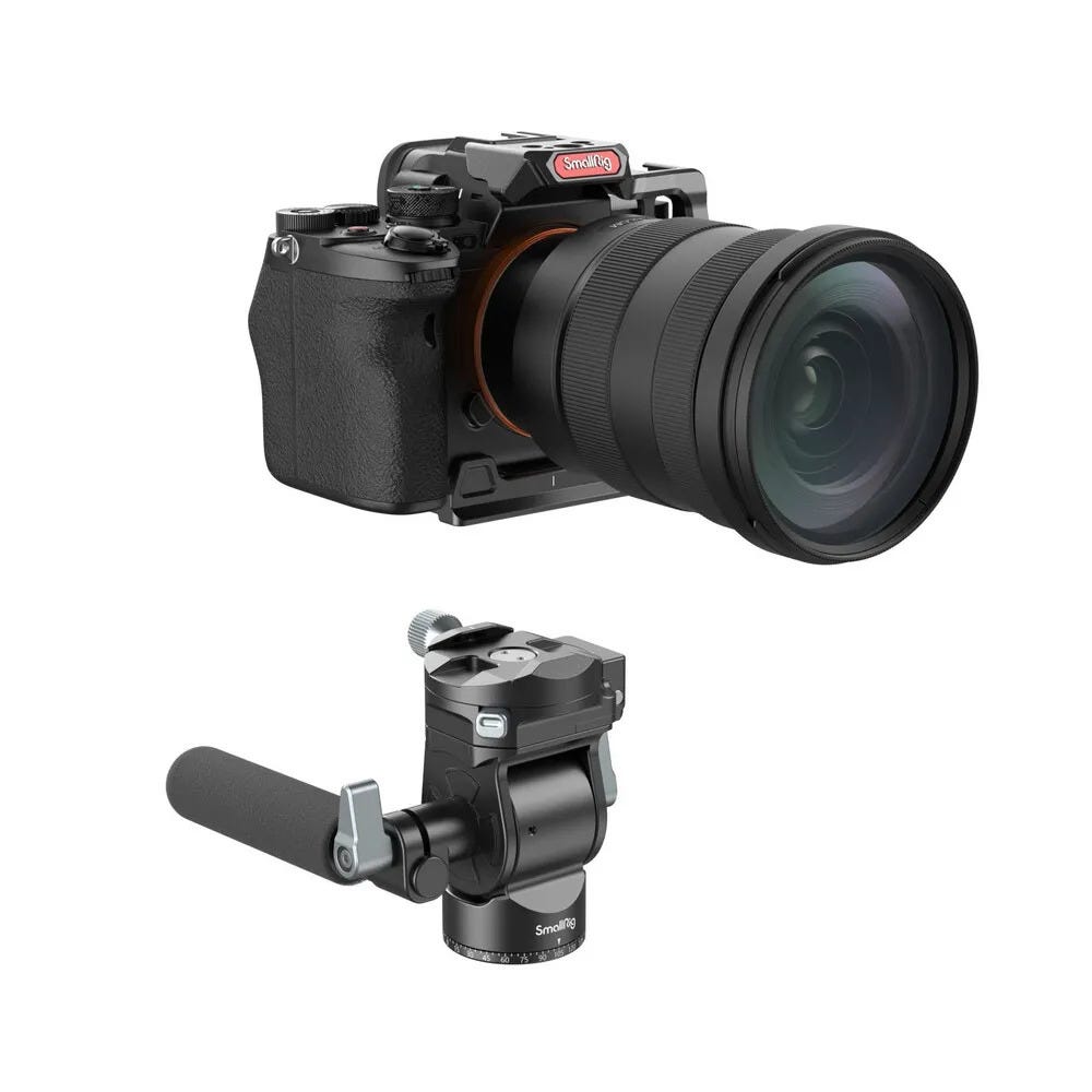 Open Box SmallRig FreeBlazer Aluminum Alloy Video Tripod CT195 4307