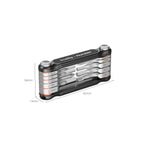 SmallRig x FILM RIOT 10-in-1 Folding Wrench Set with Multi Angle - Red