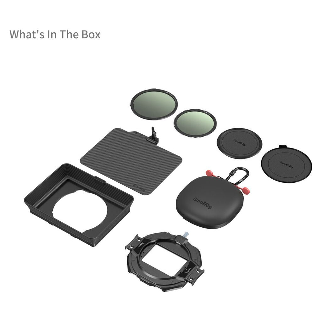 Open Box SmallRig Matte Box w/ Adjustable Clamp & VND Kit 4411