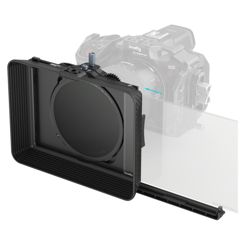 Open Box SmallRig Matte Box w/ Adjustable Clamp & VND Kit 4411