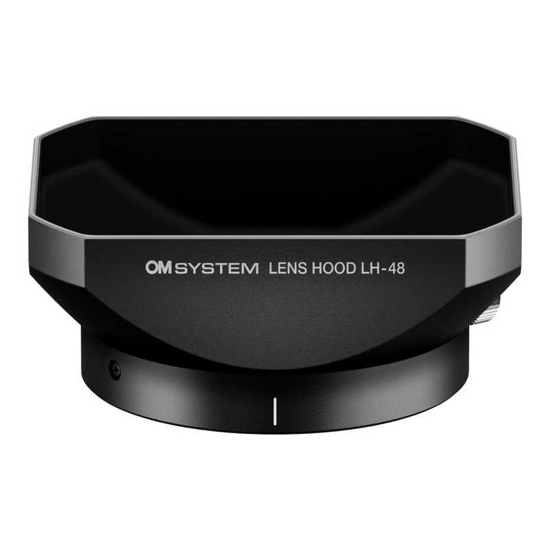 OM System LH-48 Lens Hood - Black