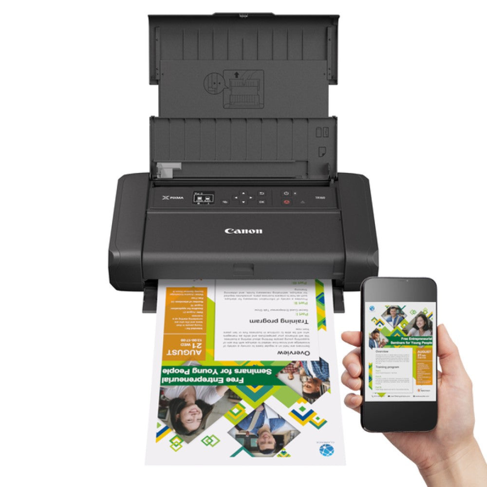Canon PIXMA Mobile Printer TR160 with battery