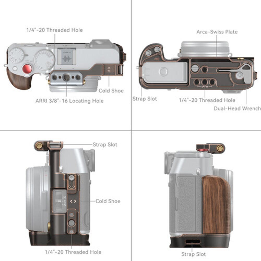 SmallRig "Retro" Cage for FUJIFILM X100VI 4557B