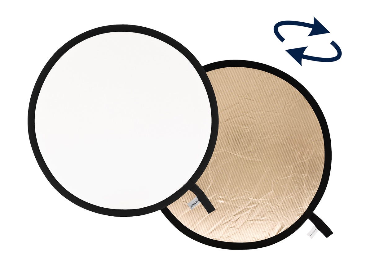 Lastolite 50cm Reflector - Sunfire/White   (06.022006)