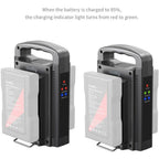 SmallRig Dual Channel Gold Mount Battery Charger (US standard) 4679