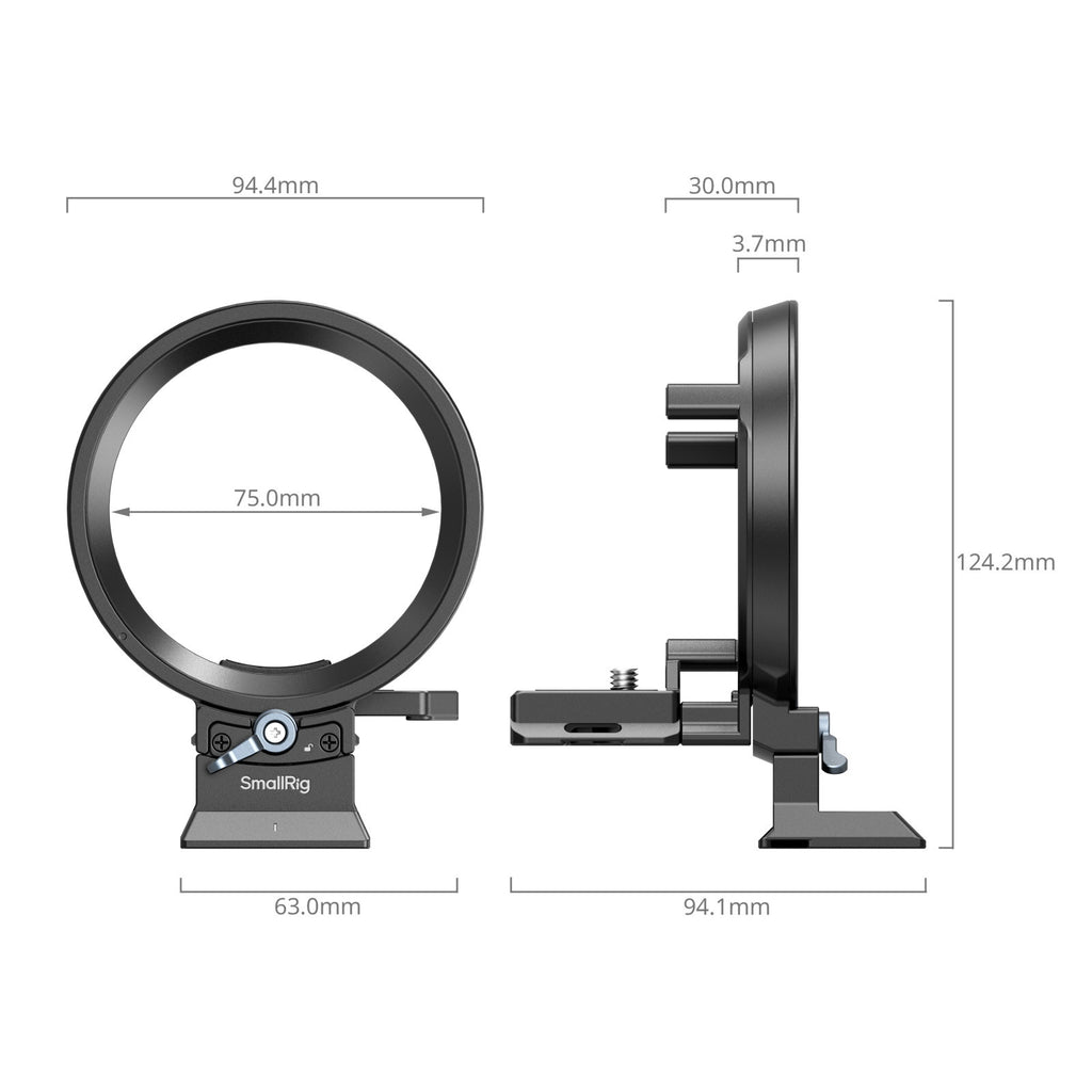 SmallRig Rotatable Horizontal- to-Vertical Mount Plate Kit for Panasonic S5II/S5IIX/G9II