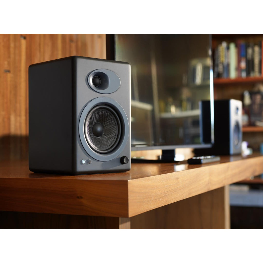 Audioengine A5+ Powered Bookshelf Speakers with S8 Subwoofer (Black)