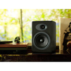 Audioengine A5+ Powered Bookshelf Speakers with S8 Subwoofer (Black)