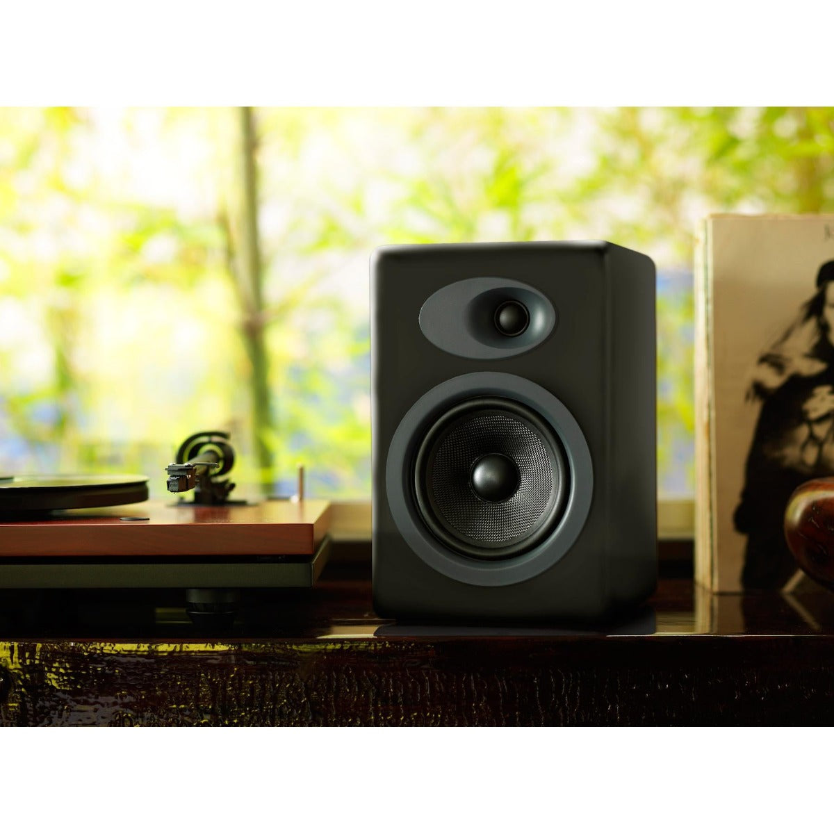 Audioengine A5+ Powered Bookshelf Speakers with S8 Subwoofer (Black)