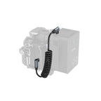 SmallRig USB-C (Angled) to USB-C (Angled) Coiled Data Cable 4793