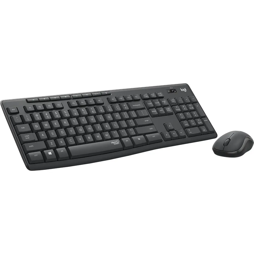 Logitech MK295 Keyboard and Mouse Combo with H111 Stereo Headset and C270 Webcam 